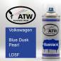 Preview: Volkswagen, Blue Dusk Pearl, LD5F: 400ml Sprühdose, von ATW Autoteile West.